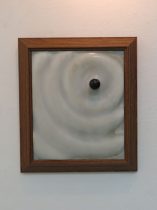 「時のしずく」インペリアルストーン、額　400×340mm　2020　