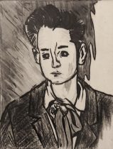 「見者の像」銅版画　375×315mm　2019