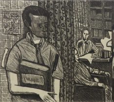 「彼」銅版画　505×550mm　2019