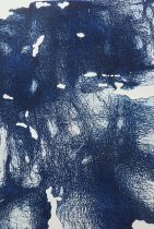 「遠くに見えた人 20-1」エッチング　36.5×25cm　2020