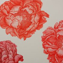 「千年花」銅版画 727×727×25mm 2018