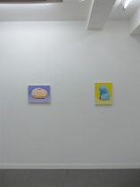 （左）「わたしのこころをなにかにするソレ 1」（右）「わたしのこころをなにかにするソレ 2」