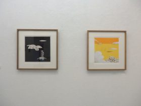 （左）「辺境地 #17」（右）「辺境地 #16」