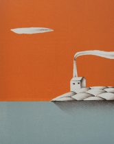 「北冥 #5」リトグラフ 300×220mm 2020