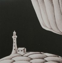 「帰航路 #7」リトグラフ 200×200mm 2020