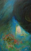 「訪れ」oil on canvas　116.7×72.7cm　2020