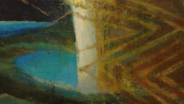 「Synchronicity」oil on canvas　33.3×19cm　2020