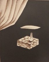 「北溟 #3」リトグラフ　30×22cm　2020