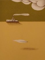 「北溟 #4」リトグラフ　30×22cm　2020