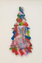 「Parallel world Ⅱ」パネル、綿布、油彩　62×29×2.5cm　2020