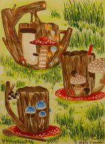 「Tea Time Set」イメージスケッチ