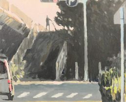 「散歩道」45.5×53cm