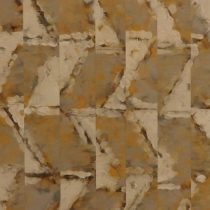 「2021にむけて（Ⅹ）」パネル、画仙紙、岩絵具、膠、アクリル絵具　22.7×22.7cm　2020