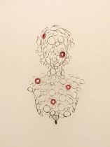 「Mythology」ステンレス、スポンジ　63×16×11cm　2020