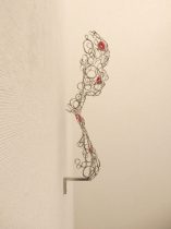 「Mythology」ステンレス、スポンジ　63×16×11cm　2020