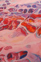 「No.931 蜂之巣風化」キャンバスに油彩　P80