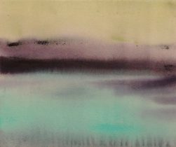 「あいろN-2」アクリル、綿布　380×455mm　2021