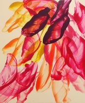 「境界21-9」キャンバスにアクリル、オイル　50×60cm　2021