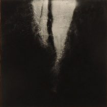 「Breath」木製パネル、ピグメント、膠　27.3×27.3cm　2020