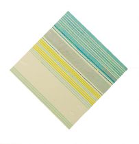 「フーガ；アイルランドの朝の庭」顔料、メディウム、紙、パネル　2019，2020