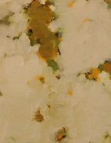 「多肉植物」画仙紙、顔料、岩絵具、膠、アクリルメディウム　18×14cm　2021