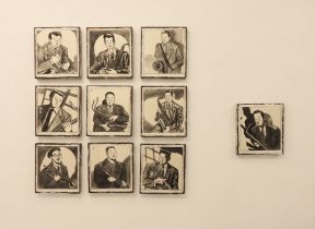 「note1～10」銅版画　210×195mm　2021