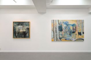 （左）「夜光」（右）「汽水域」（撮影：加藤貴文）