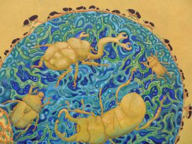 「命と夏の巡り」（部分）