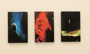 （左から）「Momentum 一瞬」「Sign 萌芽」「Atomosphere 大気」