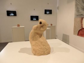 「Psyche --魂」テラコッタ　 165×108×90mm