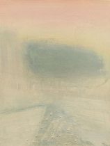 「はなれていく意識」 顔料、アクリル、麻布　F6　2021