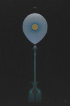 「たまごのなかで おこっていること」色鉛筆、キャンソン紙 235×155mm 2020