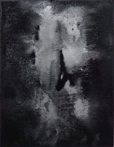 「むこうのひかり」木製パネル、ピグメント、膠　18.0×14.0cm　2020