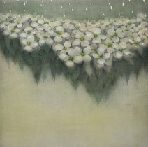 「all at once」水性油性混合木版　660×660mm　2022