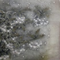 「veil」水性油性混合木版　660×660mm　2022