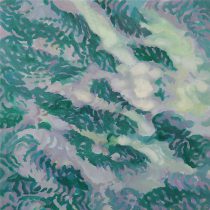 「No.972 月雲」キャンバスに油彩　S6　2022