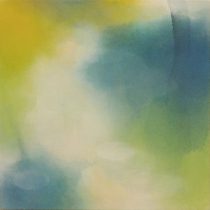 「色奏・影映　21-2」水性アルキド樹脂絵具、綿布　S8 (445×445）　2021