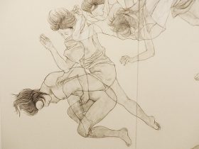 「妄想と手のひら」（部分）