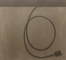 「電源ケーブル」エッチング、アクアチント 365×465mm 2022