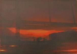 「風が強い日」ミクストメディア　158×227mm　2022