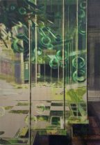 「バブル」ミクストメディア　227×158mm　2022