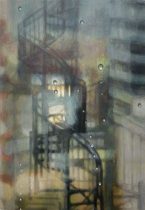 「螺旋」ミクストメディア　273×190mm　2022