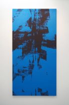 「202210-1」　キャンバスにアクリル絵具　1820×910mm　2022