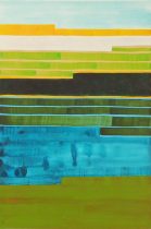 「earth color」水彩、紙、パネル　91×65.2cm　2020