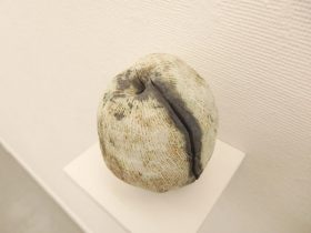 「流線」 陶　2022