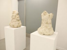 「縹渺（ひょうびょう）」 陶　2022