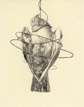 「束縛」エングレービング　150×120mm　2019