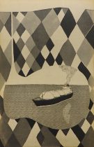 「航路の安全」エッチング、アクアチント　2013