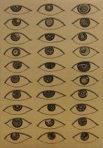 「30 eyes」エッチング、アクアチント　