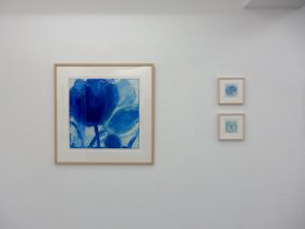 （左）「Spring Figure」（右上）「結晶 I」（右下）「結晶 Ⅱ」